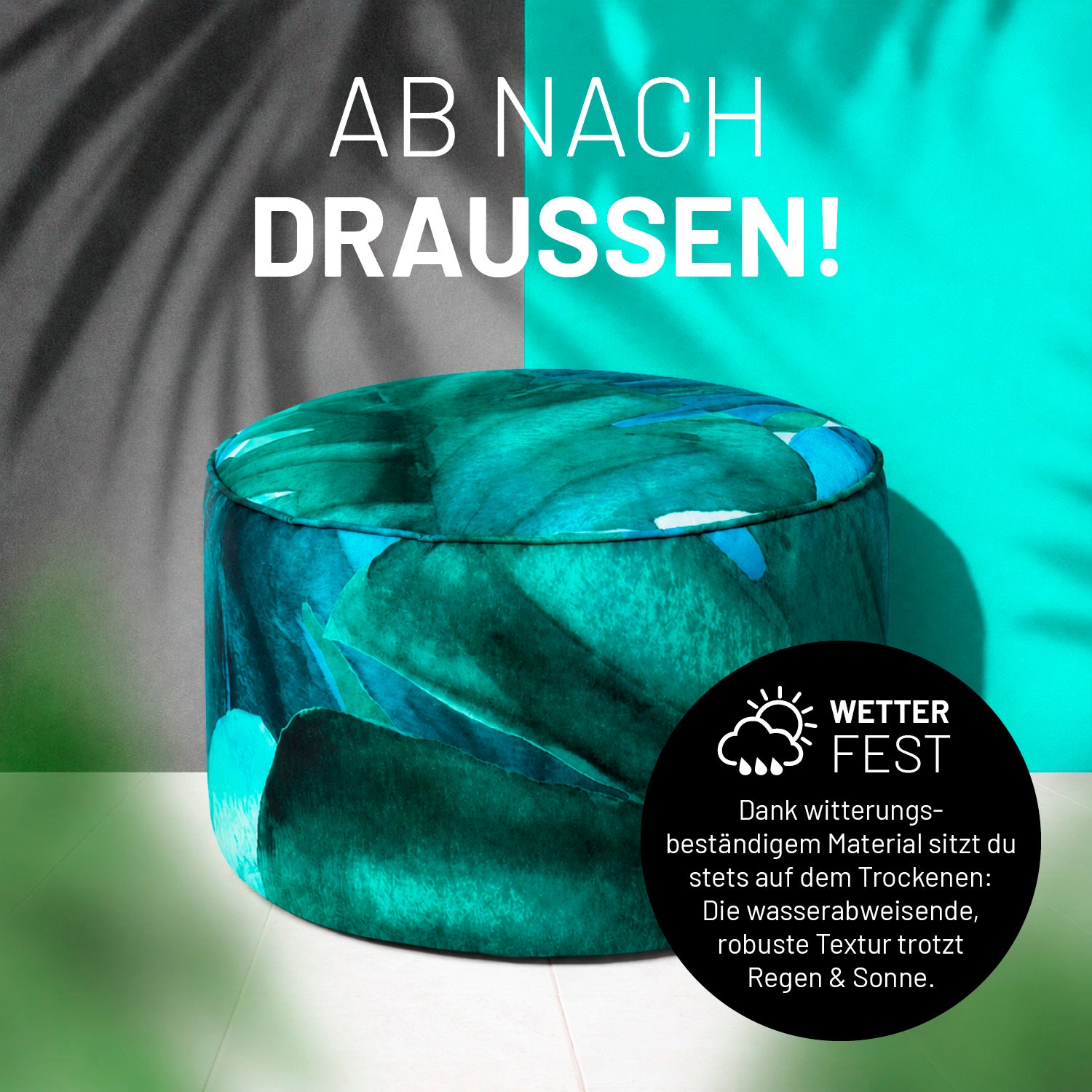Pouf In/Outdoor - Printed Edition