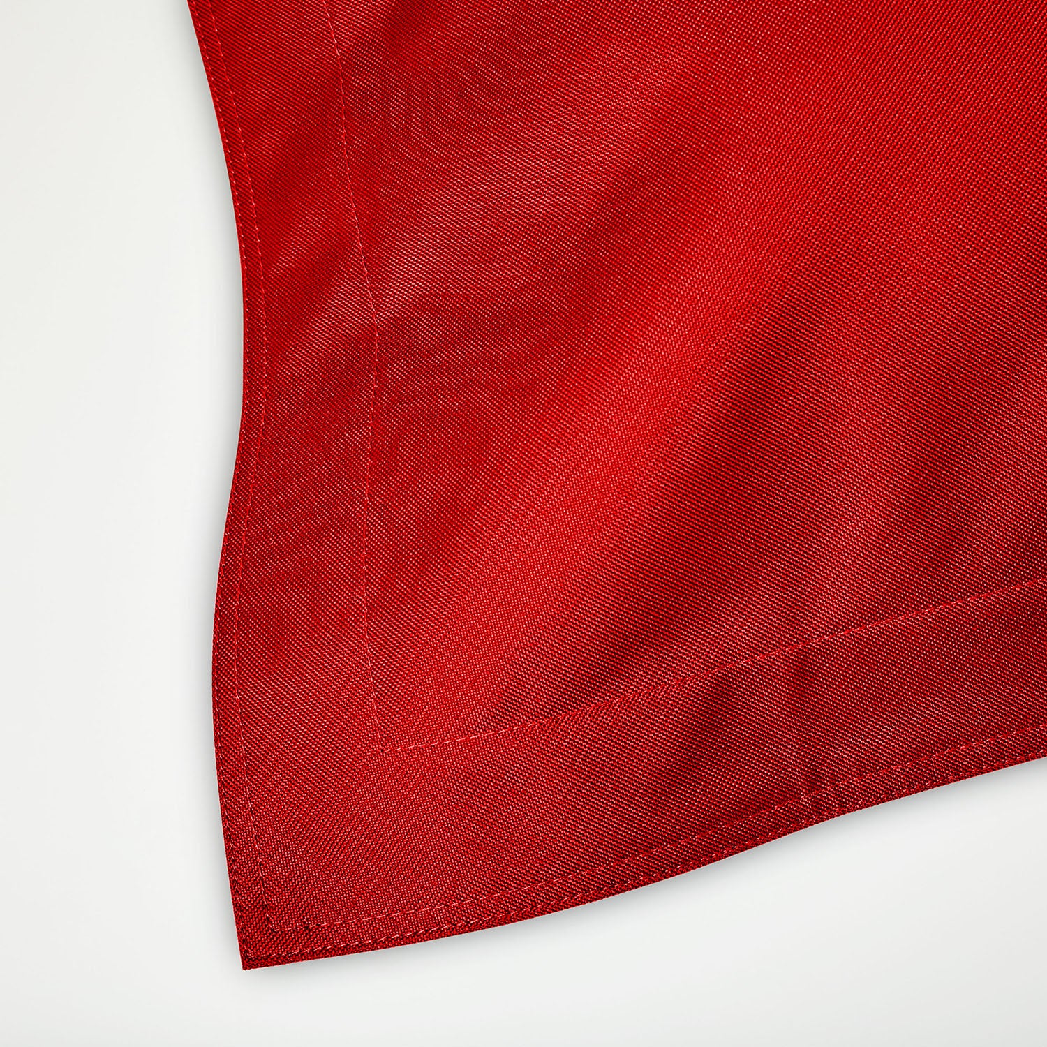 Detailansicht der roten Sitzsack-Hülle für den XXL-Sitzsack von LUMALAND.