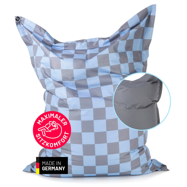 XXL Sitzsack Karo