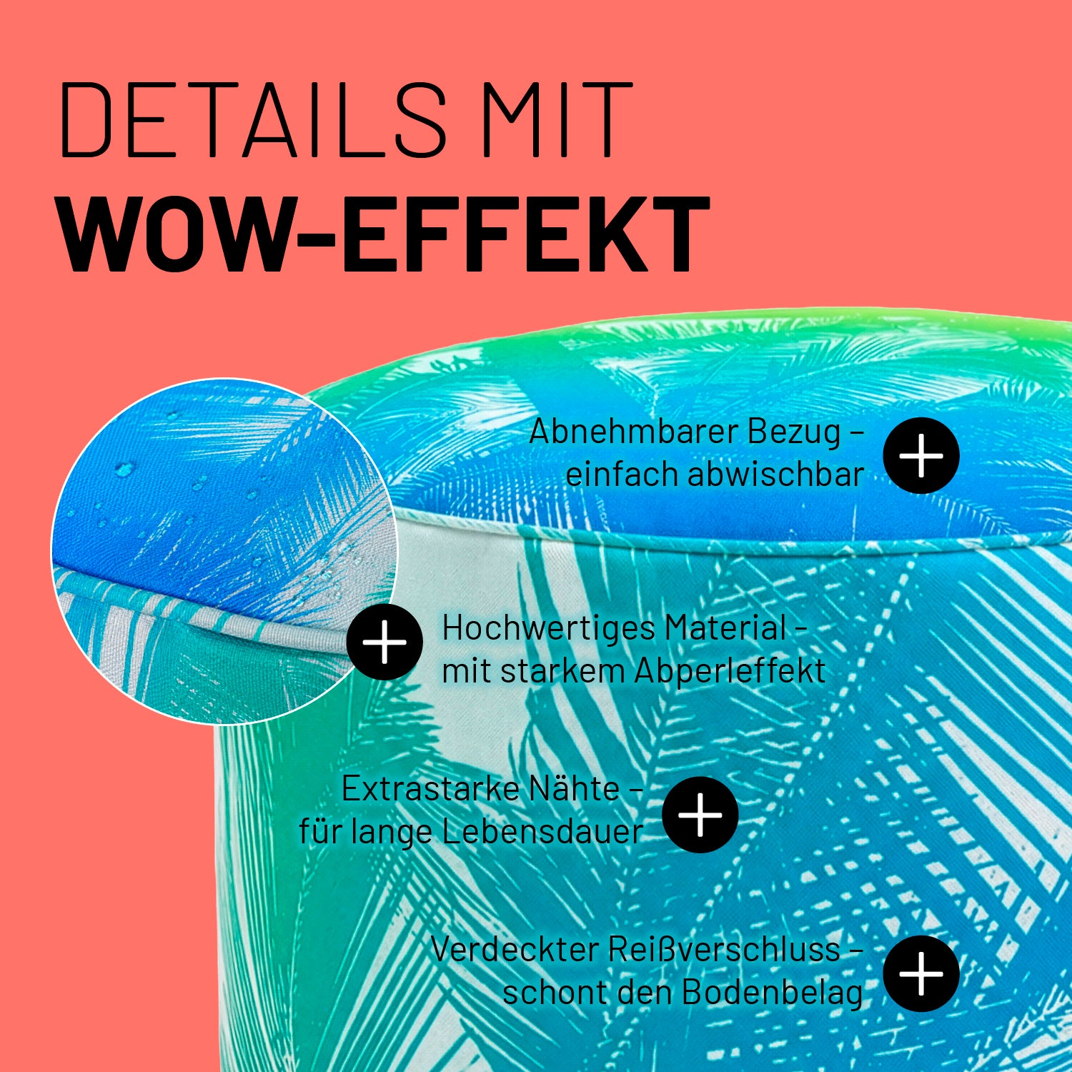 Pouf In/Outdoor - Printed Edition