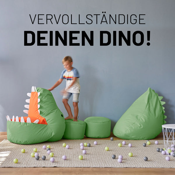 Kindersitzsack-Set "Dino" (4-tlg.)