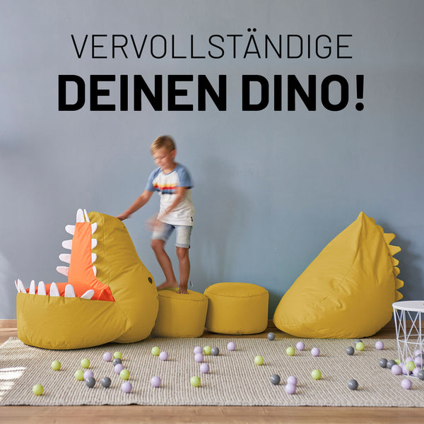 Kindersitzsack-Set "Dino" (4-tlg.)
