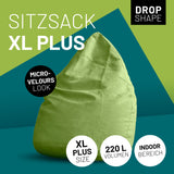 XL Plus Sitzsack Drops