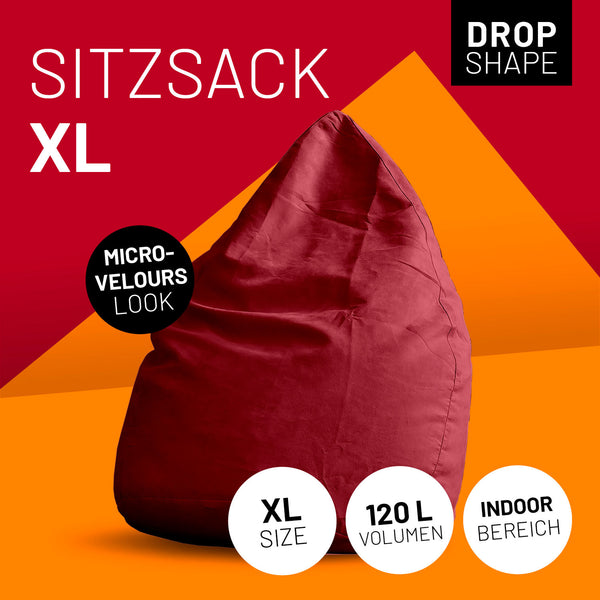 XL Sitzsack Drops