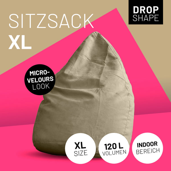 XL Sitzsack Drops