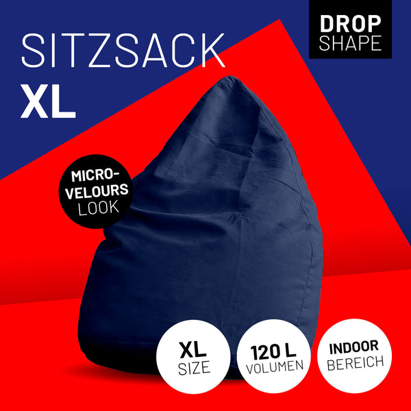 XL Sitzsack Drops