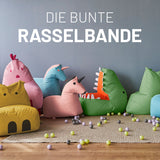 Kindersitzsack Hippo