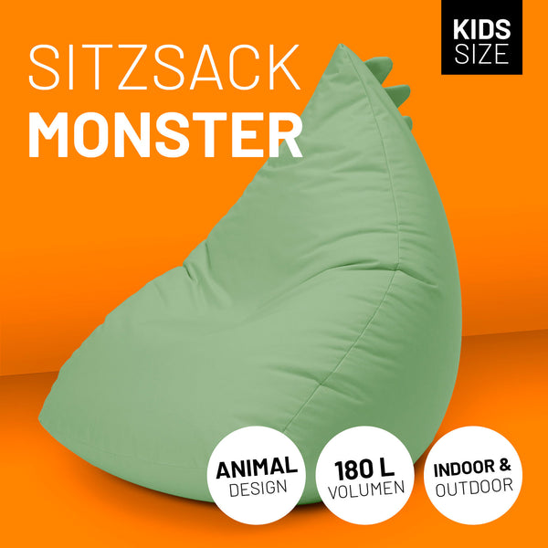 Kindersitzsack Monster