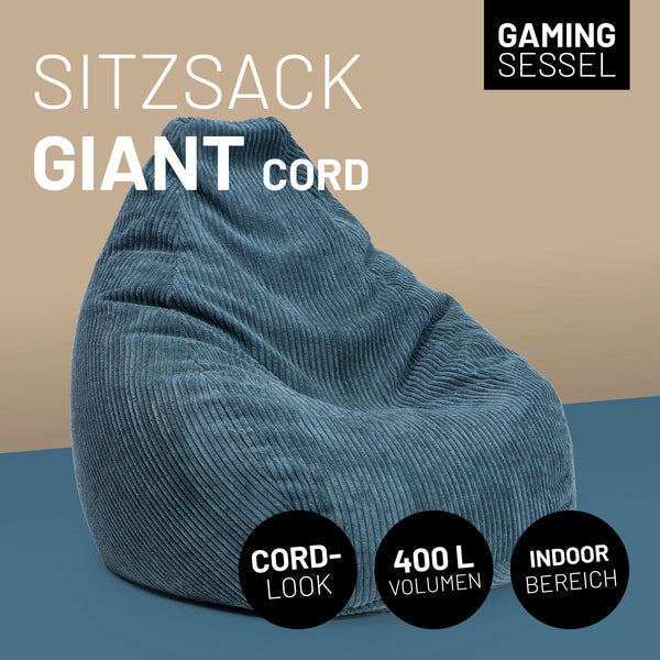 GIANT Cord Sitzsack