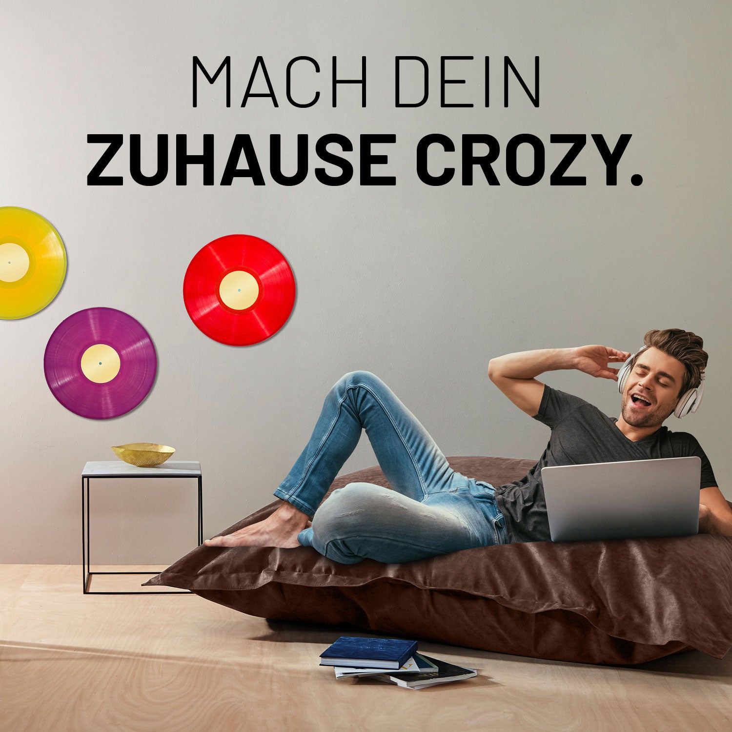 Sitzsack XXL Im Leopardenfell-Look - Inkl. Inlett, Ca. 90 Cm Hoch, Bezug Waschbar