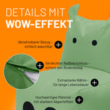 Kindersitzsack Hippo