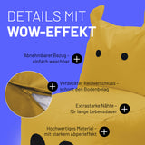 Kindersitzsack Hippo