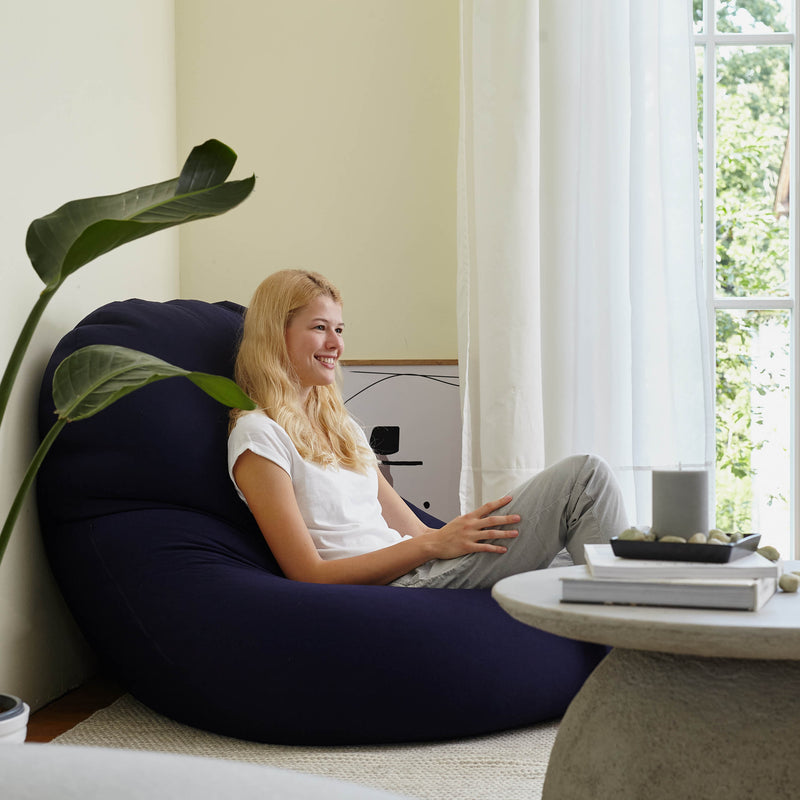 Flexi Sitzsack Navyblau | Lumaland Sitzsack