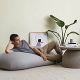 Flexi Sitzsack Hellgrau | Lumaland Sitzsack