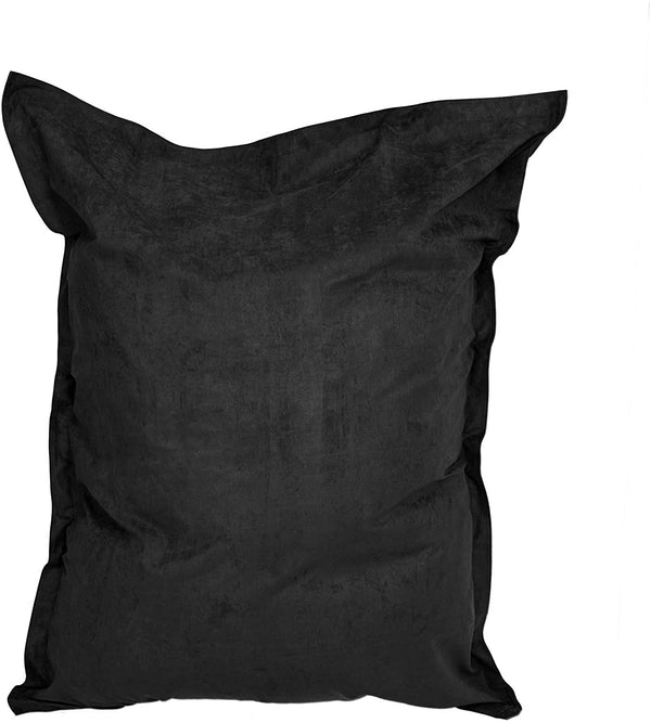 XXL Microvelours Sitzsack Schwarz | Lumaland Sitzsack