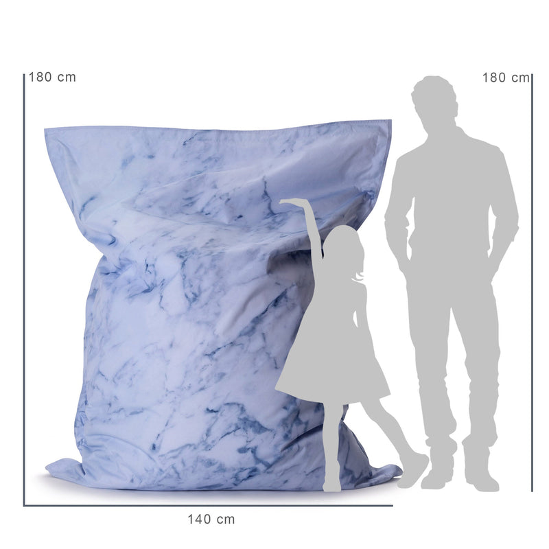 Printed Edition Marmor | Lumaland Sitzsack