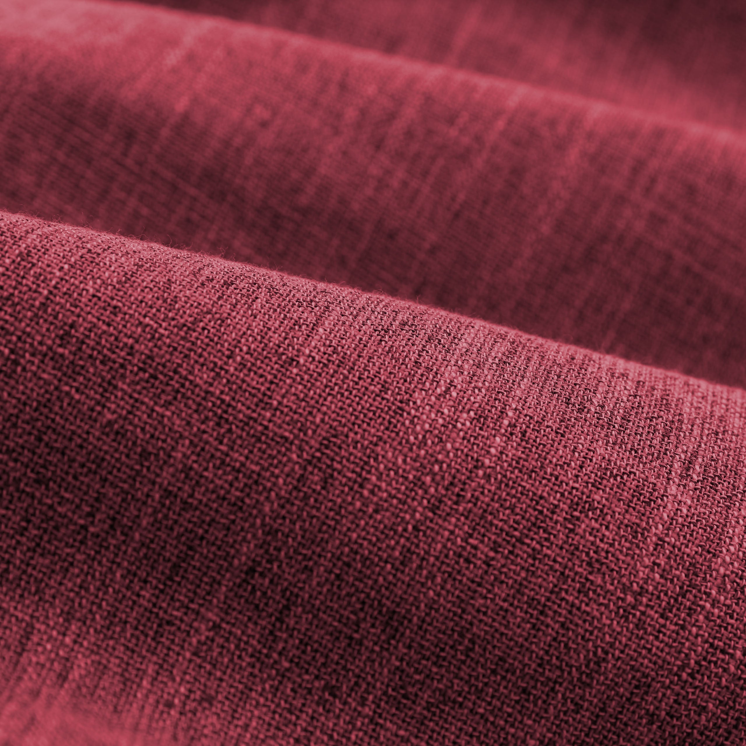Detailansicht des Stoffes vom LUMALAND Sitzsack Dreieckig 2 in 1 aus der Interior Line in Rot.