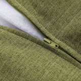 Sitzsack Rund 2 in 1 Interior line Lime | Lumaland Sitzsack
