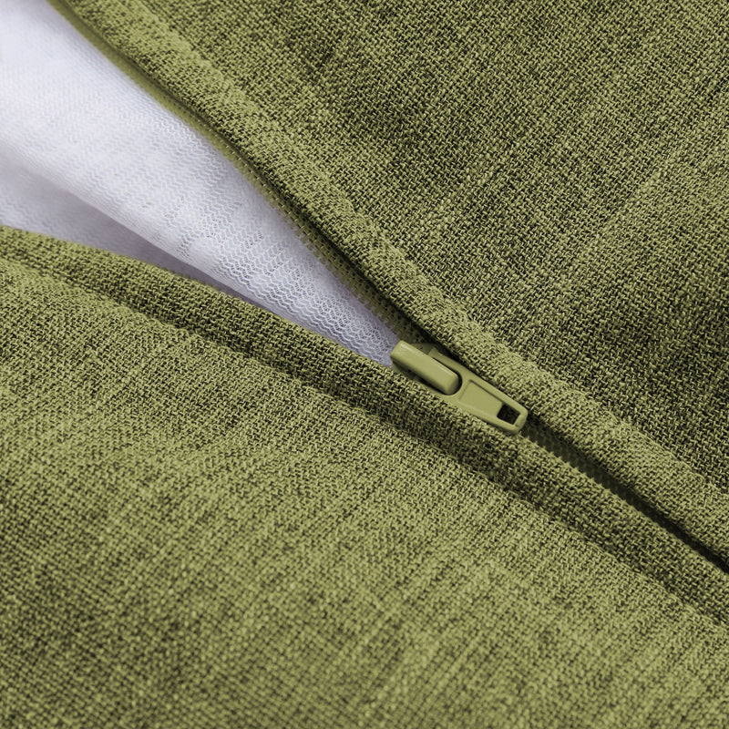 Sitzsack Rund 2 in 1 Interior line Lime | Lumaland Sitzsack