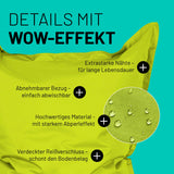 XXL Sitzsack Apfelgrün | Lumaland Sitzsack
