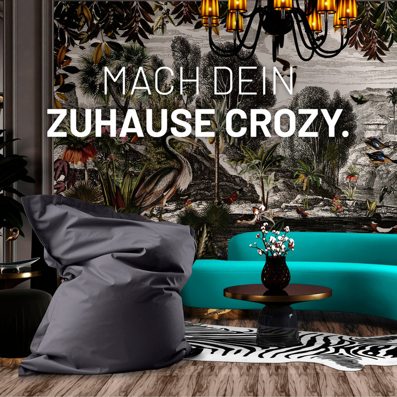 XXL Sitzsack Anthrazit | Lumaland Sitzsack