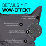 XXL Sitzsack Anthrazit | Lumaland Sitzsack