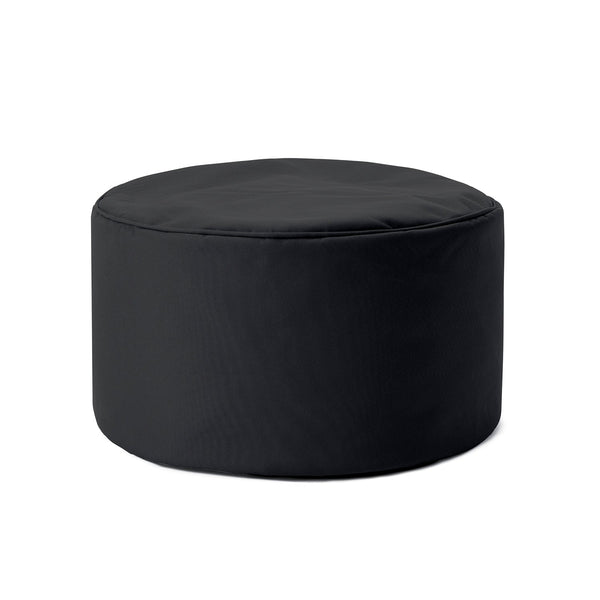 Pouf Sitzhocker Schwarz | Lumaland Sitzsack