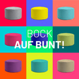 Pouf Sitzhocker Apfelgrün | Lumaland Sitzsack