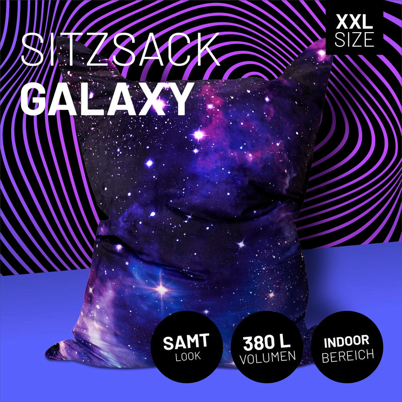 Printed Edition Galaxy | Lumaland Sitzsack