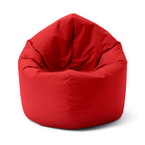 Runder Sitzsack 2 in 1 Rot | Lumaland Sitzsack