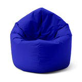 Runder Sitzsack 2 in 1 Royalblau | Lumaland Sitzsack