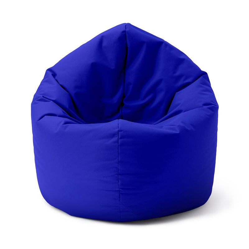 Runder Sitzsack 2 in 1 Royalblau | Lumaland Sitzsack