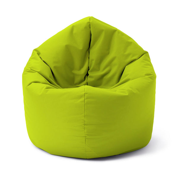 Runder Sitzsack 2 in 1 Apfelgrün | Lumaland Sitzsack