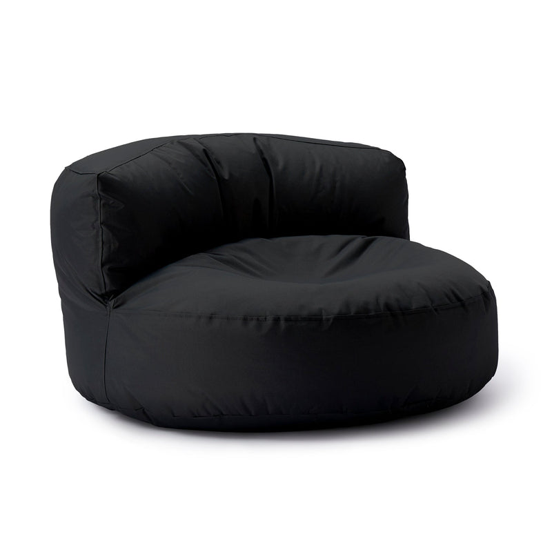 Sitzsack-Sofa Schwarz | Lumaland Sitzsack