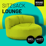 Sitzsack-Sofa Apfelgrün | Lumaland Sitzsack