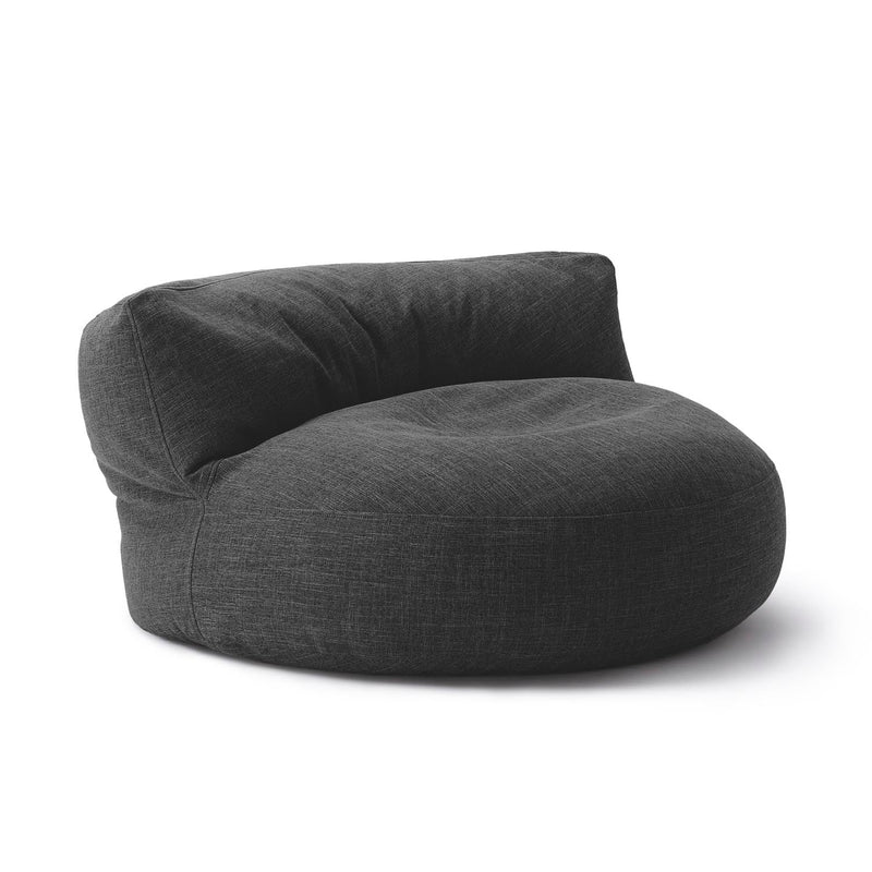 Sitzsack-Sofa Interior Line Dunkelgrau | Lumaland Sitzsack
