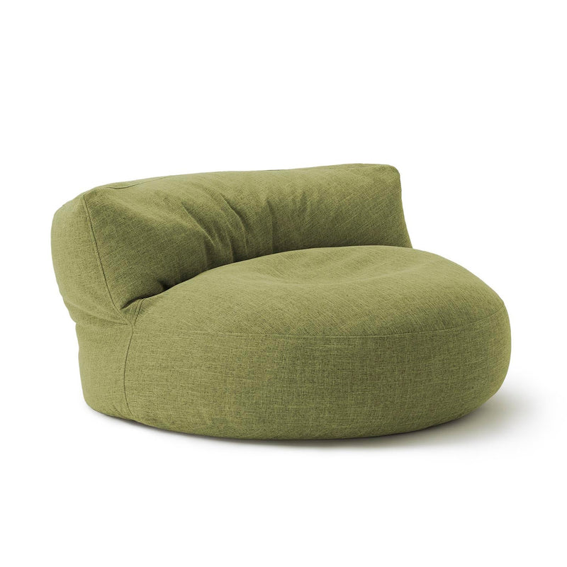 Sitzsack-Sofa Interior Line Lime | Lumaland Sitzsack