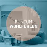 Sitzsack-Sofa Interior Line Aquamarin | Lumaland Sitzsack
