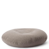 Sitzsack Rund 2 in 1 Interior line Hellgrau | Lumaland Sitzsack