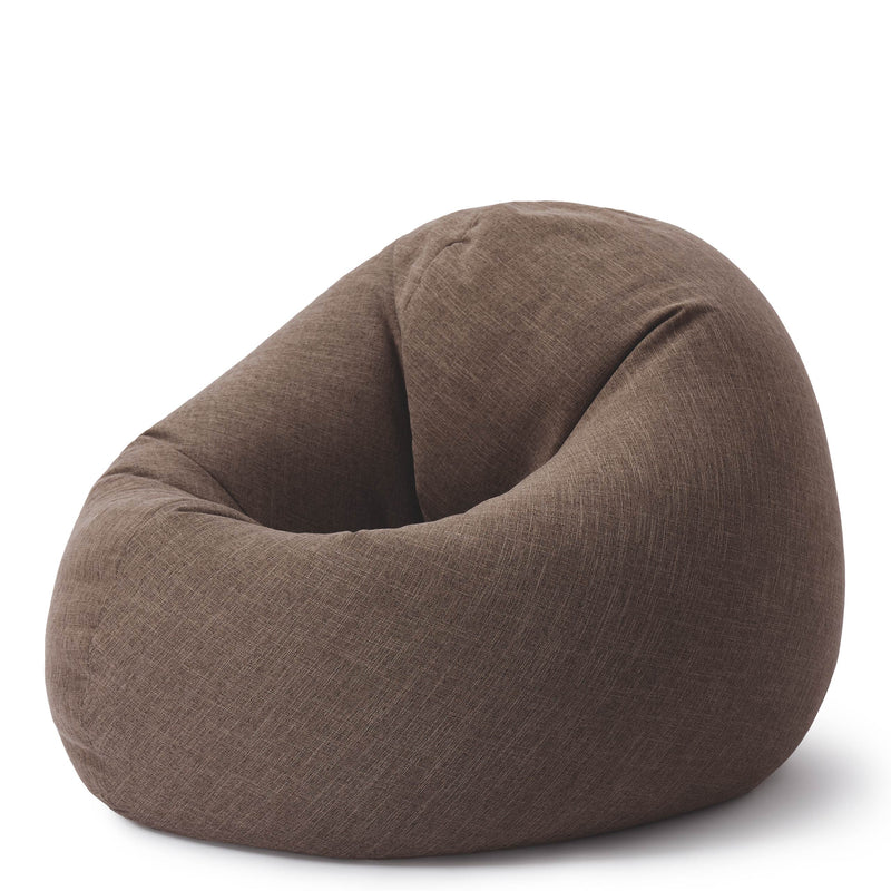 Sitzsack Rund 2 in 1 Interior line Braun | Lumaland Sitzsack