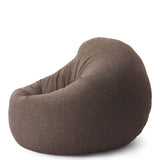 Sitzsack Rund 2 in 1 Interior line Braun | Lumaland Sitzsack