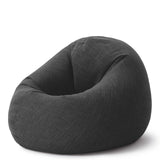 Sitzsack Rund 2 in 1 Interior line Dunkelgrau | Lumaland Sitzsack