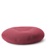 Sitzsack Rund 2 in 1 Interior line Rot | Lumaland Sitzsack