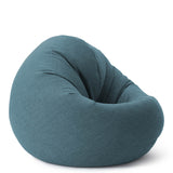 Sitzsack Rund 2 in 1 Interior line Aquamarin | Lumaland Sitzsack