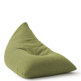 Sitzsack Dreieckig 2 in 1 Interior Line Lime | Lumaland Sitzsack