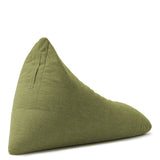 Sitzsack Dreieckig 2 in 1 Interior Line Lime | Lumaland Sitzsack